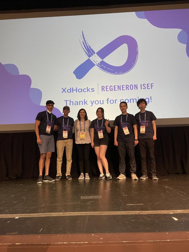 At ISEF 2022 in Atlanta Georgia